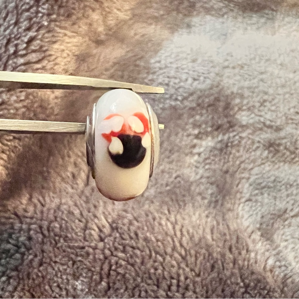 Disney Minnie Mouse Bead Charm Spacer.